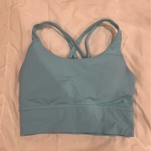 lululemon athletica Light Blue Sports Bra